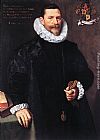 Frans Pourbus the Younger Portrait of Petrus Ricardus painting
